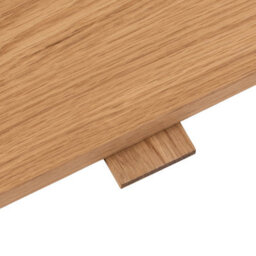 Furniture To Go Atlantic Extension Leaf In Oak Set Of 2 - thumbnail 6