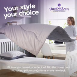 Slumberdown Coverless Comfort Embossed Waffle Duvet, 4.5 Tog, Double - thumbnail 3