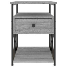 Berkfield Bedside Cabinets 2 Pcs Grey Sonoma 40X42X55 Cm Engineered Wood - thumbnail 6