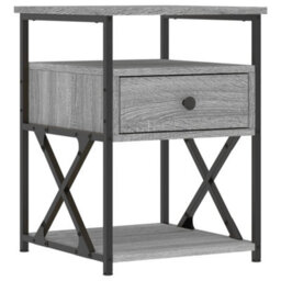 Berkfield Bedside Cabinets 2 Pcs Grey Sonoma 40X42X55 Cm Engineered Wood - thumbnail 5