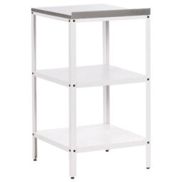Beliani Outdoor Kitchen Island Vilama White - thumbnail 5
