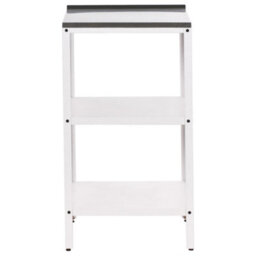 Beliani Outdoor Kitchen Island Vilama White - thumbnail 4