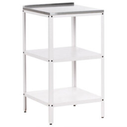 Beliani Outdoor Kitchen Island Vilama White