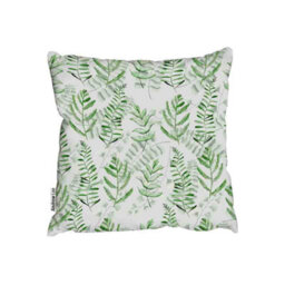 Andrew Lee Green Fern Watercolour Cushion / 45Cm X 45Cm - thumbnail 7