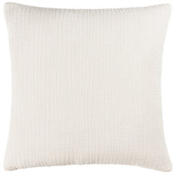Yard Lark Muslin Crinkle Cotton Polyester Filled Cushion