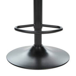 Wyld and Coco Emerald Green Armless Swivel Bar Stools Set Of 2, Adjustable Height 88-109 Cm - thumbnail 9