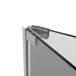 Sundaze 1100mm Bi-Fold Door Shower Enclosure Chrome Framed With 800mm Side Panel, Anthracite Slate Effect Shower Tray & Waste - thumbnail 5