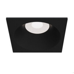 Luminosa Lighting Luminosa Zoom Recessed Square Downlight Black, 1 Light Ip65, Gu10 - thumbnail 3