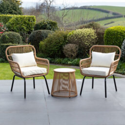 Carbini 3 Piece Patio Bistro Set - thumbnail 1