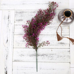 Garden Sanctuary Artificial Hanging Vines Plants, Artificial Ivy Leaves Garland, Faux Fake Plastic Decorative Artificial Plants Purple Red - thumbnail 2
