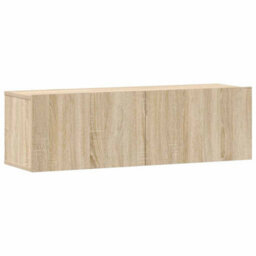 Berkfield Classic 3 Piece Tv Cabinet Set Sonoma Oak Engineered Wood - thumbnail 4
