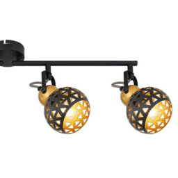 Luminosa Lighting Luminosa Sarra Ceiling Spotlight Bar Matt Black 4X E14 - thumbnail 5