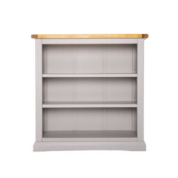 Cabinet Bits Loreo Light Grey Bookcase 90X90X30Cm - thumbnail 1