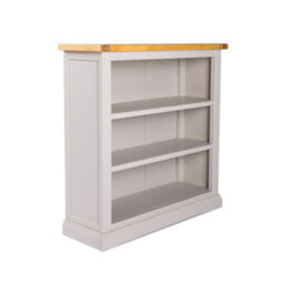 Cabinet Bits Loreo Light Grey Bookcase 90X90X30Cm - thumbnail 2