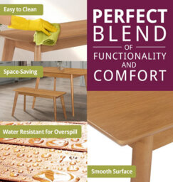 Hallowood Furniture Aston 90Cm Bench In Light Oak Finish - thumbnail 5