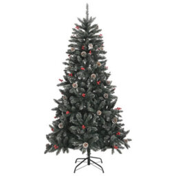 Walplus Artificial Christmas Tree With Stand Green 180 Cm Pvc - thumbnail 2