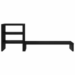 Walplus Monitor Stand With Desk Organiser Black Oak Engineered Wood - thumbnail 5