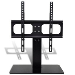 Berkfield Pedestal Tv Stand For 26-42 Inch Screen Max Vesa 400X400 mm 30Kg - thumbnail 1