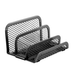 Thehotsale 6Pcs Black Office Metal Desktop Organizers Multi-Functional Pen Holder Set - thumbnail 7