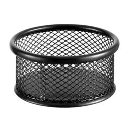 Thehotsale 6Pcs Black Office Metal Desktop Organizers Multi-Functional Pen Holder Set - thumbnail 4