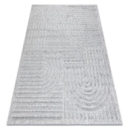 RugsX Carpet Santo Sisal 0989 Geometric Grey   160X220 Cm - thumbnail 4