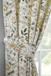Sundour Cleo - Fully Lined Floral Curtains - Pencil Pleat - Polycotton (Willow, Filled Cover - 18'' X 18'' (Single)) - thumbnail 4