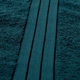 Ohs Luxury 100% Cotton Bath Towel, 70 X 115Cm - Dark Teal - thumbnail 5