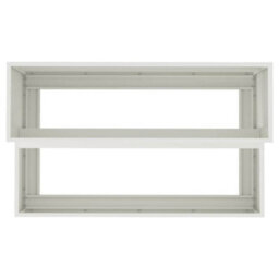 Berkfield Modern Garden Planter White 100 X 60 X 45 Cm Steel - thumbnail 8