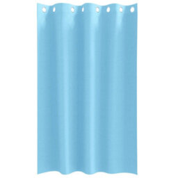 Berkfield Curtains With Curtains 2 Pcs Light Blue 175 X 140 Cm Polyester - thumbnail 3