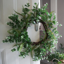 Vintage Style Giant Botanical Festive Decor Autumn-Winter Wreath Front Door Christmas Wreath 62Cm
