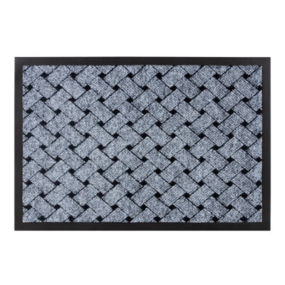 RugsX Doormat Antislip Vectra 0902 Outdoor, Indoor Light Grey  50X80 Cm - image 1