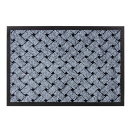 RugsX Doormat Antislip Vectra 0902 Outdoor, Indoor Light Grey  50X80 Cm - thumbnail 1