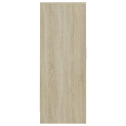 Berkfield Shoe Cabinet Sonoma Oak 60X35X92 Cm Engineered Wood - thumbnail 7