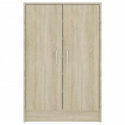 Berkfield Shoe Cabinet Sonoma Oak 60X35X92 Cm Engineered Wood - thumbnail 5