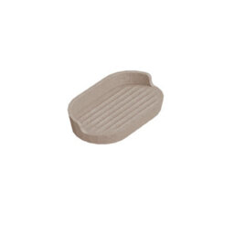 Cosmic Soap Dish, Beige, Recycled Materials, Award-Winning Design, Avenir Collection