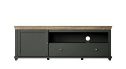 Arte Evora 40 Tv Cabinet W1810mm H610mm D490mm - Green & Oak Lefkas, Sleek Design With Cable Management - thumbnail 2