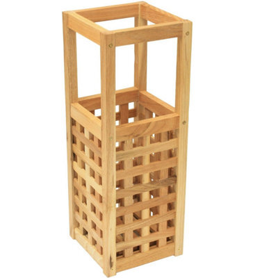 Maribelle Square Wooden Umbrella Stand Small - image 1