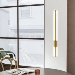 Darphe Gold 100Cm Led Strip Wall Lamp, White Light, Suitable For Bedroom Living Room