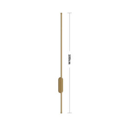 Darphe Gold 100Cm Led Strip Wall Lamp, White Light, Suitable For Bedroom Living Room - thumbnail 7