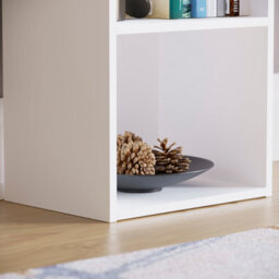 Lassic Vida Designs Oxford White 5 Tier Cube Bookcase Freestanding Shelving Unit (H)1320mm (W)320mm (D)240mm - thumbnail 8