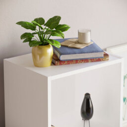 Lassic Vida Designs Oxford White 5 Tier Cube Bookcase Freestanding Shelving Unit (H)1320mm (W)320mm (D)240mm - thumbnail 7