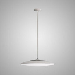 Luminosa Lighting Luminosa Slim Led Pendant 25Cm Round 16W Led, 3000K, 1440Lm, White, 3Yrs Warranty - thumbnail 2