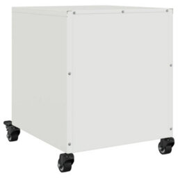 Berkfield Bedside Cabinets 2 Pcs White 36X39X43.5 Cm Steel - thumbnail 8