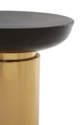 Orsina Premier Housewares Black And Gold Side Table - thumbnail 6