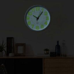 Walplus Luminous Wall Clock White 30 Cm - thumbnail 4