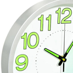 Walplus Luminous Wall Clock White 30 Cm - thumbnail 5
