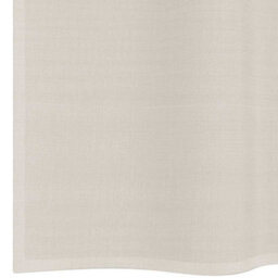 Berkfield Voile Curtains With Tab Top 2 Pcs Cream - thumbnail 6