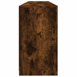 Berkfield Sideboard With Led Lights Smoked Oak 162X37X67 Cm - thumbnail 7