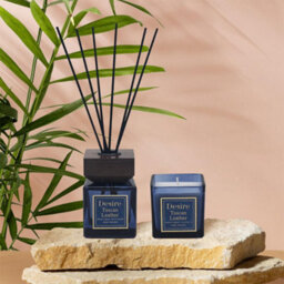 Bravich Tuscan Leather Jar Candle & Reed Diffuser Gift Set - thumbnail 1