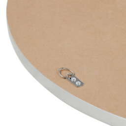 Nielsen Lewis Crackle Mosaic Round Wall Mirror For Bedroom Or Living Room - Silver - 74Cm - thumbnail 4